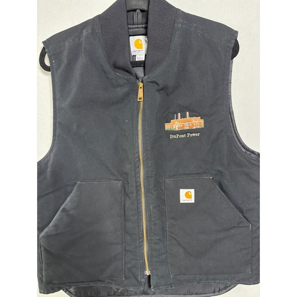 Carhartt Arctic Quilt Lined V01 Men's Sandstone Vest - Black, Large